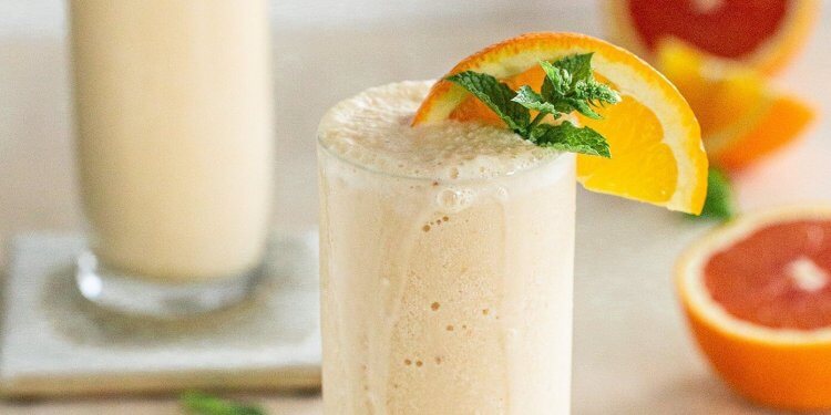 Orange Milk Shake