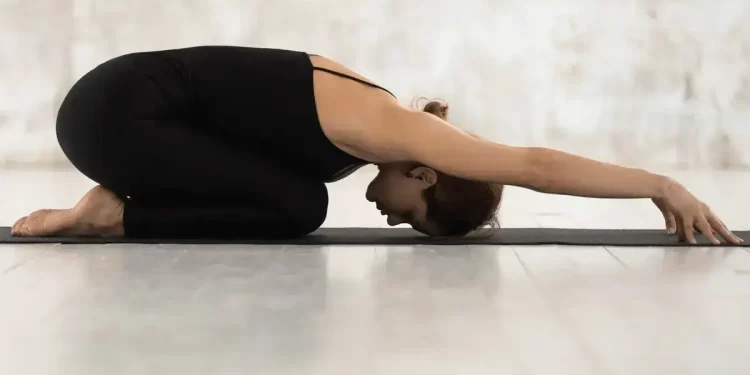 Balasana-yogaposes