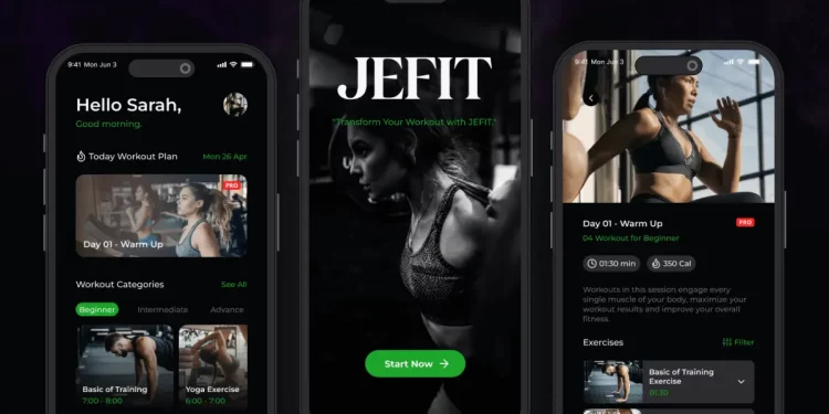 jefit-workout app