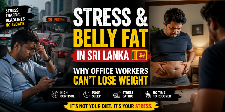 Stress, Cortisol, and Weight Gain: Why Sri Lankan Office Workers Can't Lose Belly Fat No Matter What They Do 1 cortisol and weight gain