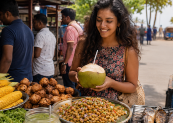 Sri Lankan street food