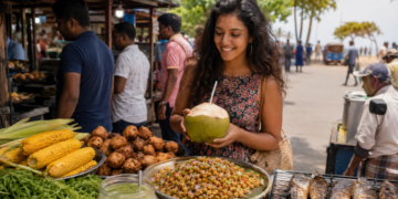 Sri Lankan street food