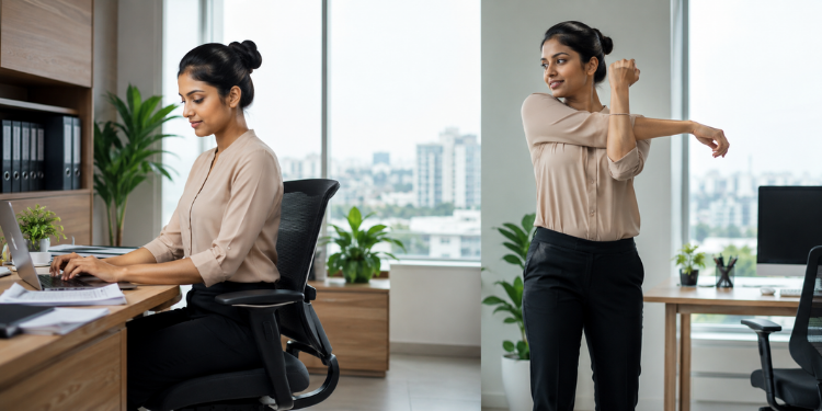 Chair Exercises for Sri Lankan Women Who Sit All Day at Work 1 Chair Exercises