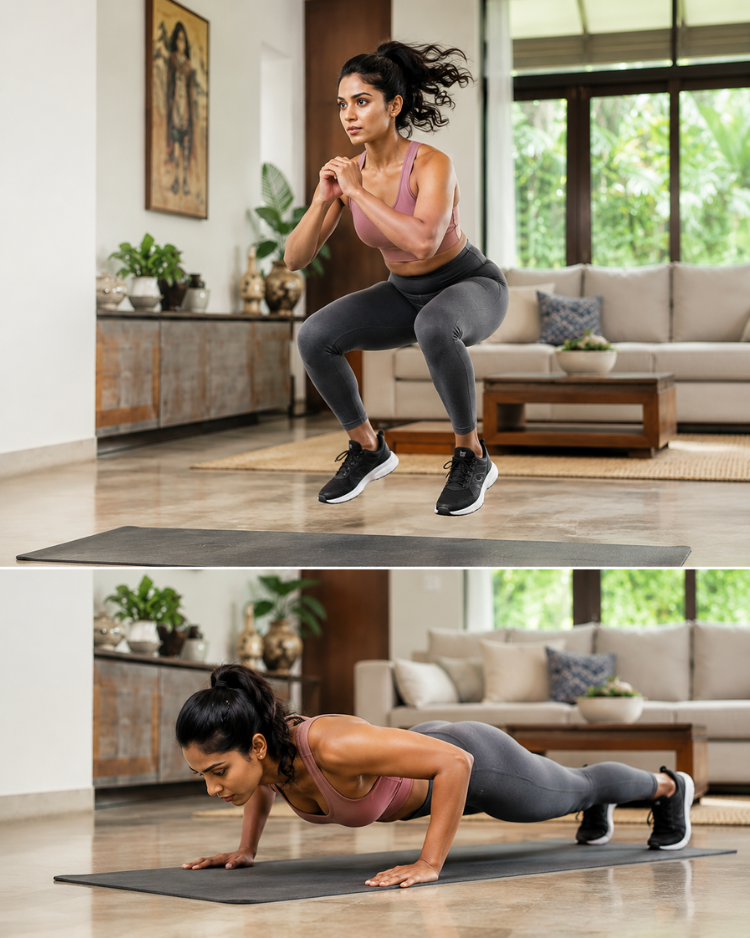 How to Do a Full Body Workout in 20 Minutes at Home 2 Full Body Workout