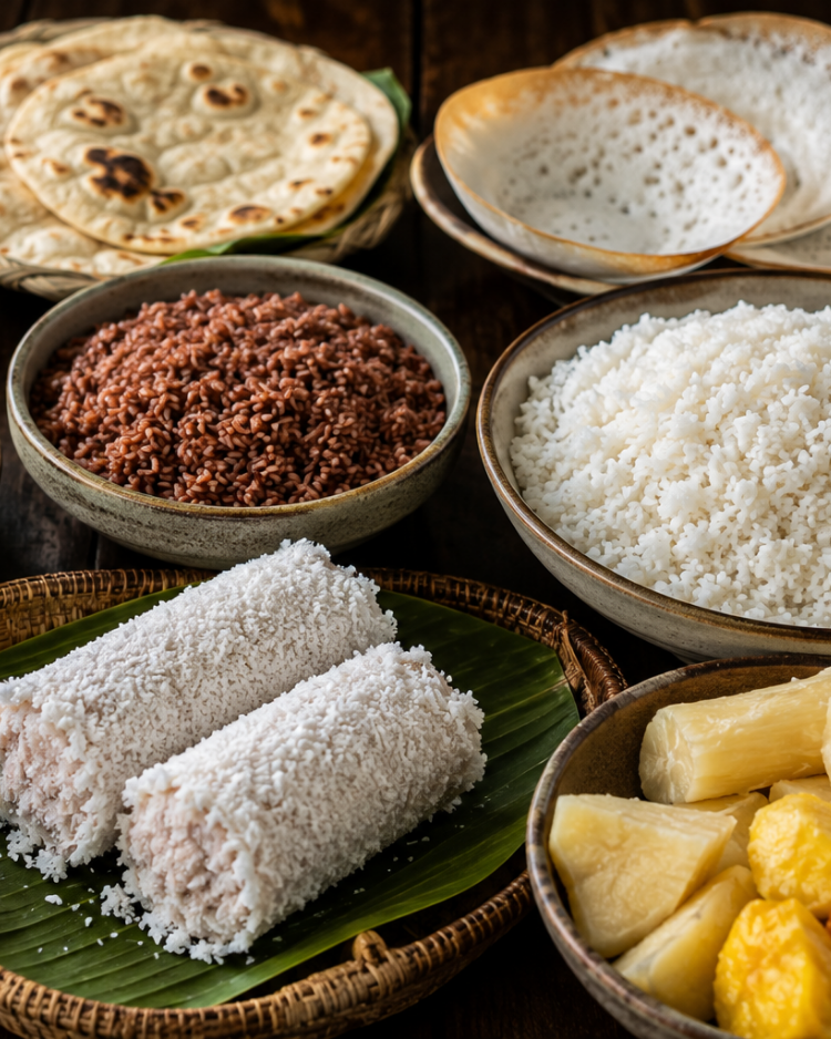 Don't Cut the Carbs: The Veggies First, Rice Last Hack for Sri Lankan Foodies 3 Sri Lankan rice and curry diet hack